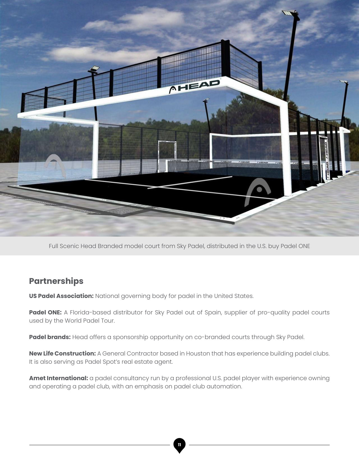 Padel Spot Business Plan, page 14