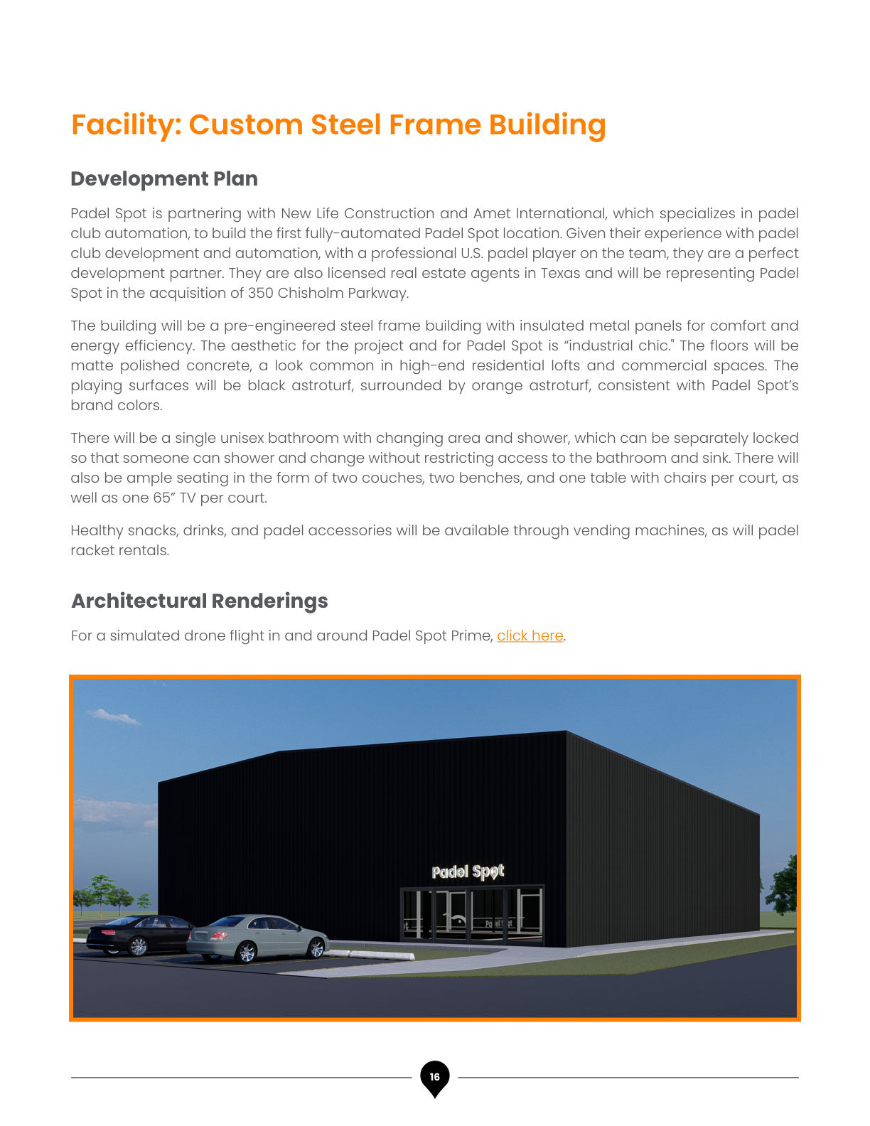Padel Spot Business Plan, page 19